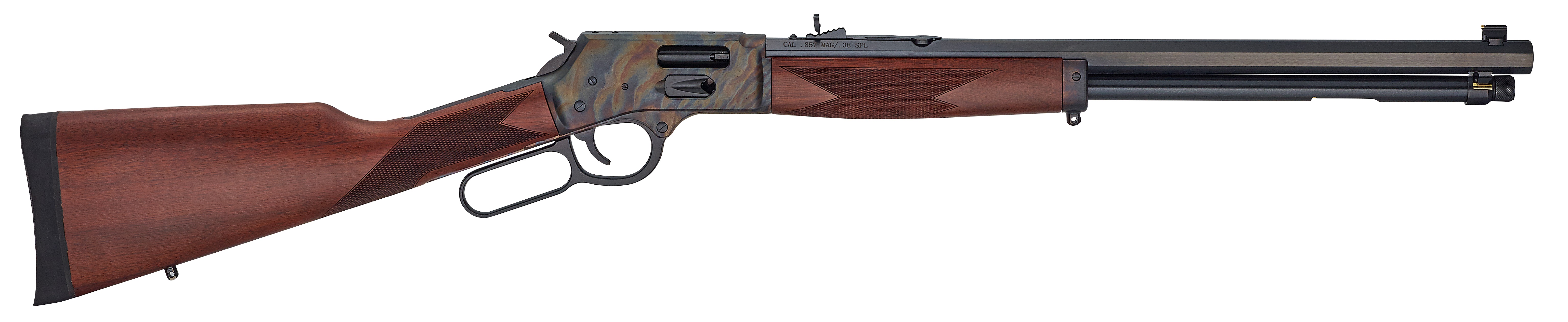 HENRY H12 COLOR CASE HARDENED RIFLE .44 MAGNUM/.44 SPL 10 RDS 20"